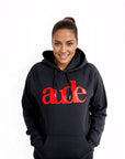 Aude Women Black Hoodie