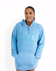 Aude Women Blue Hoodie